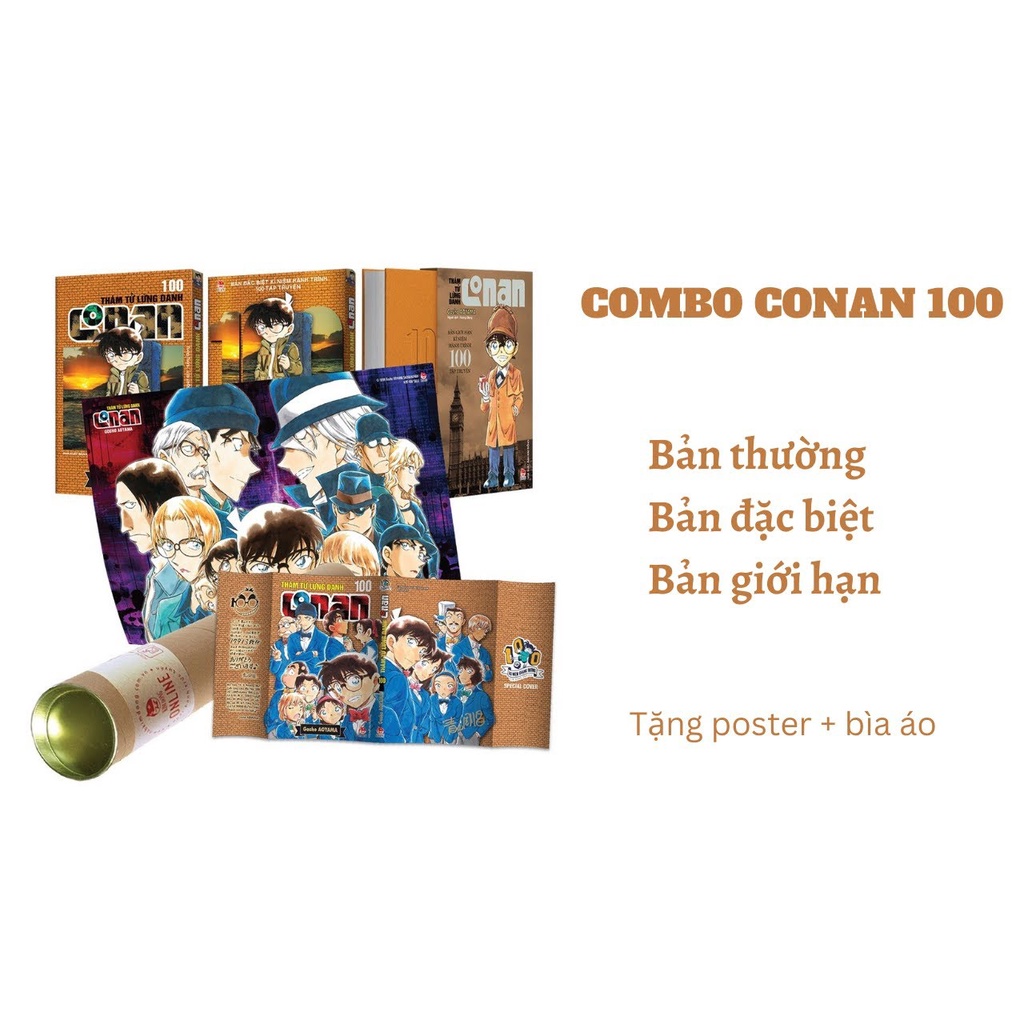 Conan Vol 100 Tổng hợp