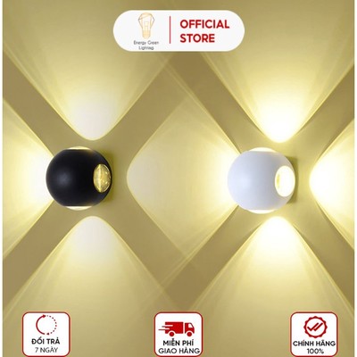 Đèn trang trí hắt tường Energy Green Lighting 4 chiều -TN198 - 12w Chống Nước TN198 - Bảo hành 1 Năm