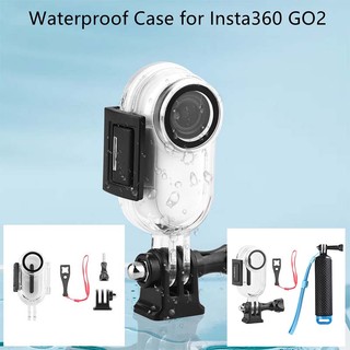 Vỏ bảo vệ chống thấm nước 30m cho camera insta360 go2 360 go 2 action