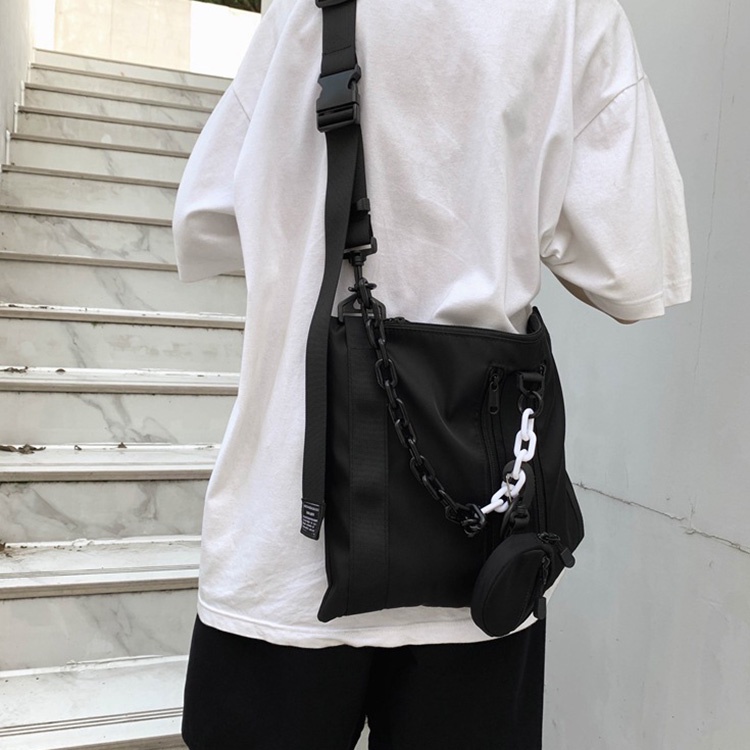 Túi Đeo Chéo Cỡ Lớn Phong Cách Hip Hop Thời Trang Cho Nữ