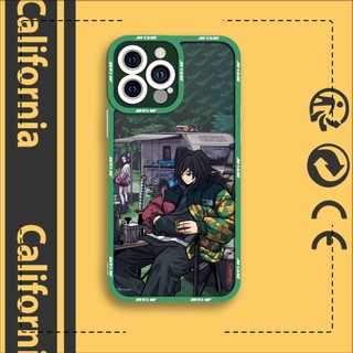 Ốp lưng iphone và samsung xiaomi oppo cạnh vuông jmcase giyu kimetsu no yaiba