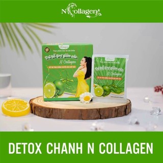 Detox chanh hỗ trợ giảm cân hiệu quả - detox chanh n collagen