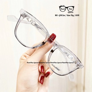 Gọng kính cận vuông nhựa dẻo nhẹ chống uv gm zen - thanhthao eyewear
