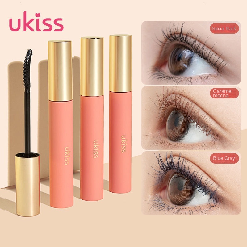 Mascara UKISS Dạng Lỏng Không Nhòe Chuốt Dài Và Cong Mi