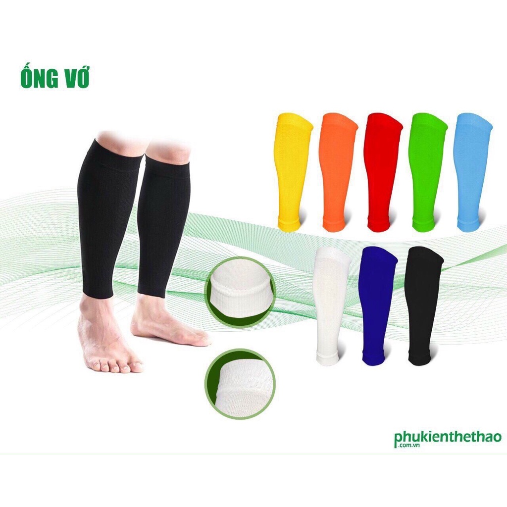 Tất Vớ Ống Bóng Đá Bảo Vệ Ống Chân, Bắp Chân - Hỗ Trợ Tập Luyện Thể Thao, Co Giãn, Thoáng Khí(1 Đôi)