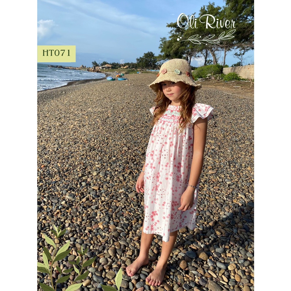 VÁY SMOCK HỒNG OLIRIVER