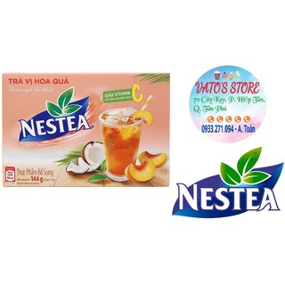 Combo 5 hộp nestea trà vị hoa quả hộp 144g / trà nestea vị hoa quả 144g