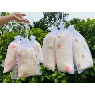 Khăn tắm xô Muslin cho bé