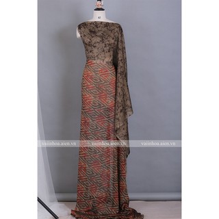 Set áo dài lụa shreyaa ấn độ| lụa shreyaa ấn atsy04
