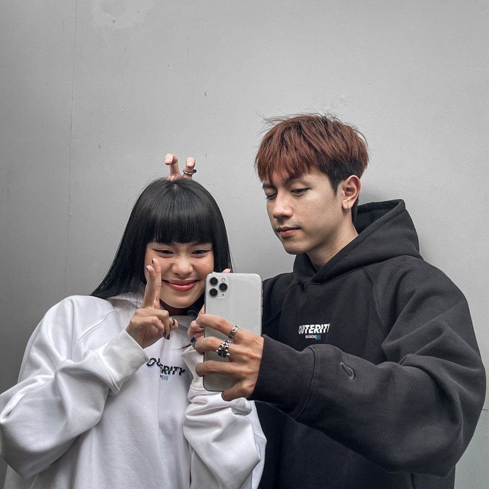 Áo Hoodie Outerity Rainbow Nam Nữ Form Rộng, Áo Khoác Nỉ Unisex Chất Liệu Nỉ Bông Hot Trend 2022