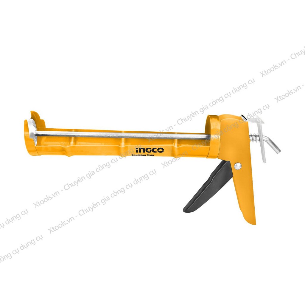 Súng bơm keo silicon INGCO HCG0309 9inch thân xương hợp kim siêu bền chắc chịu lực cao dễ dàng sử dụng - chính hãng