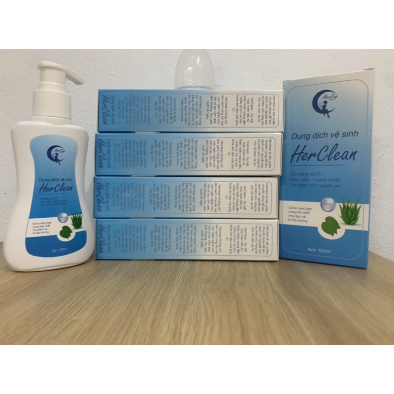 Dung dịch vệ sinh cốc nguyệt san và vệ sinh vùng kín HerClean