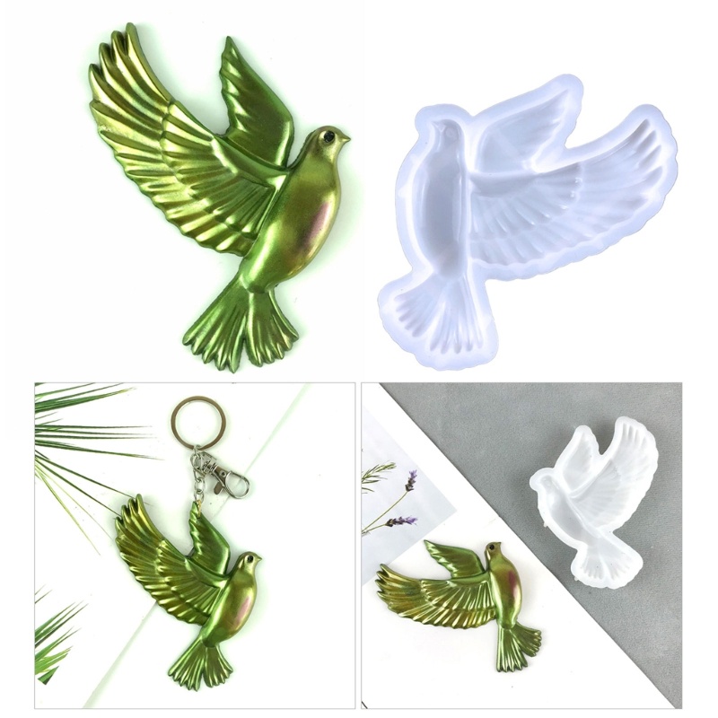 Khuôn Silicone Làm Trang Sức Hình Chim Bồ Câu