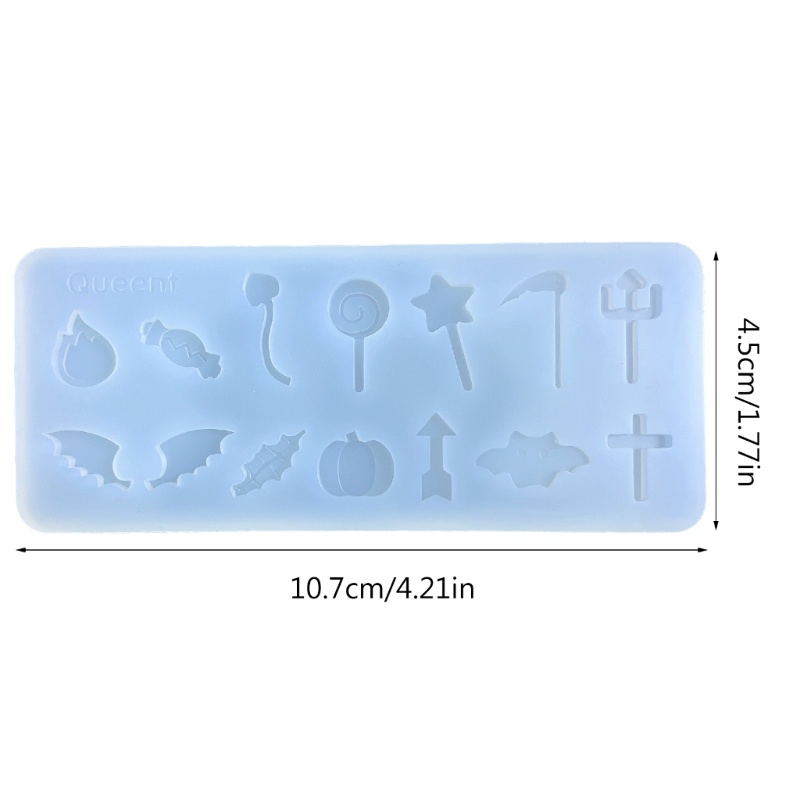 Khuôn Silicone Làm Đồ Trang Sức Hình Dơi Độc Đáo