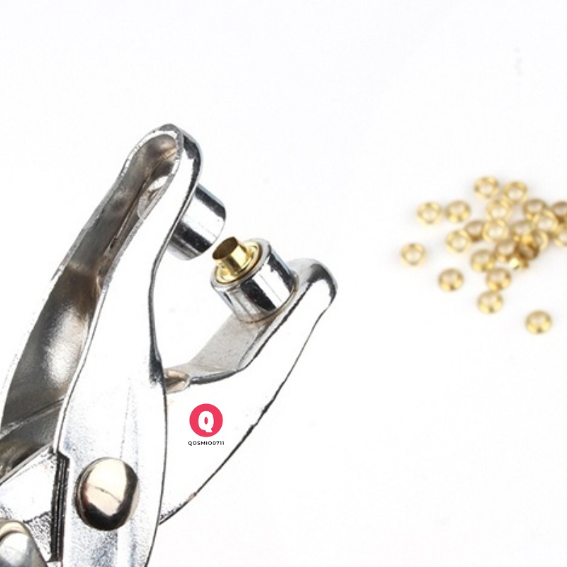 Kìm Bấm Khoen, Bấm Khuy Ore + Tặng Kèm Túi Khoen Mắt Cáo 5MM