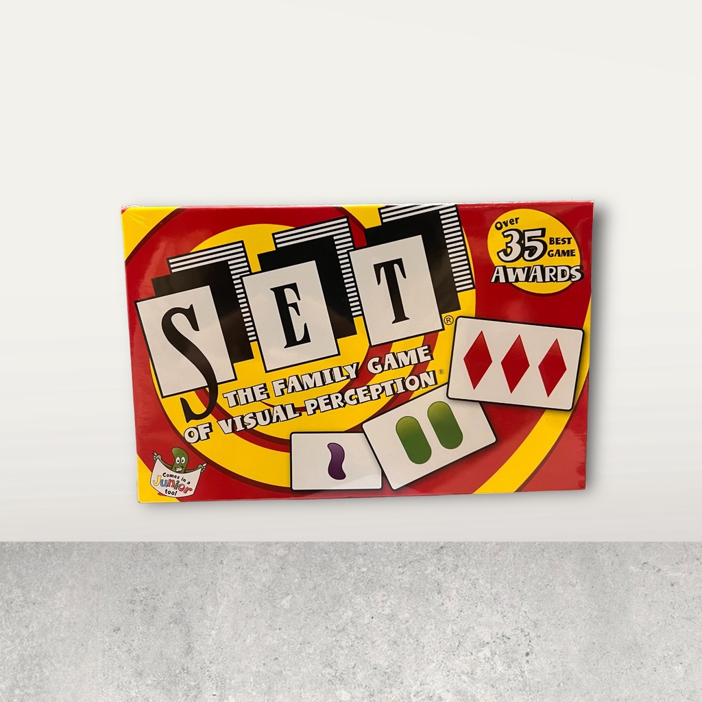 Boardgame SET TomcityVN Cuộc đua tìm SET (bộ 3) Vui nhộn cho nhóm 1 đến 20 người chơi