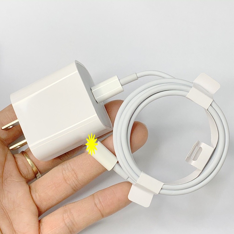 Sạc Nhanh Điện Thoại Cao Cấp Công Suất 20W / Bộ Sạc Nhanh 20W Cho 11 / 12 / 13 - BH 3 Tháng