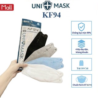 Set 40 Chiếc Khẩu trang 4 Lớp KF94 UNI MASK, Chống Bụi Mịn Và Kháng Khuẩn Hàng Cao Cấp.