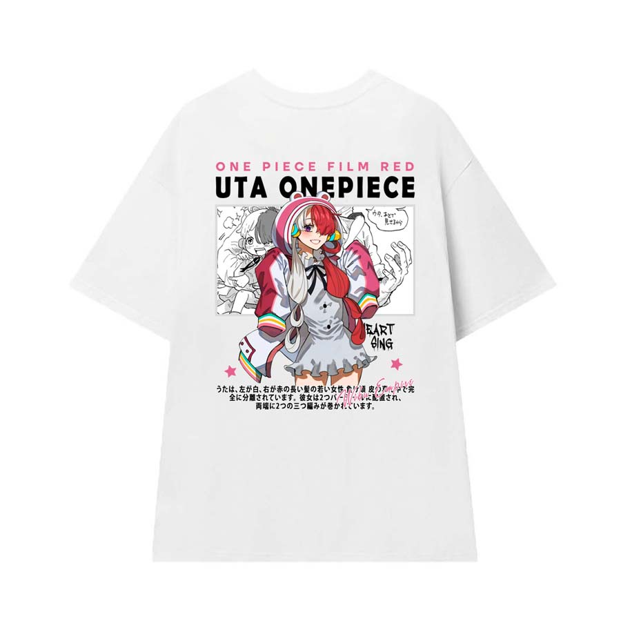 WIBU EMPIRE | Áo Thun ONE PIECE UTA FILM RED | Anime One Piece - Áo Phông Unisex