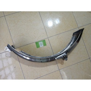 Dè sau xe máy 67 inox (hình chụp trực tiếp )