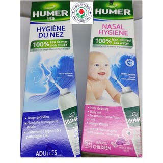 Humer xịt muối biển 150ml pháp