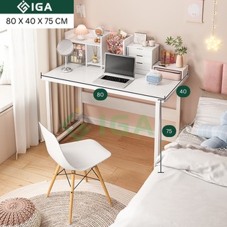 Bàn Học Bàn Làm Việc Tiết Kiệm Diện Tích  Karlma Khung Sắt Chịu Lực Chính Hãng IGEA - GM09