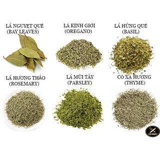 Lá thơm, lá gia vị các loại