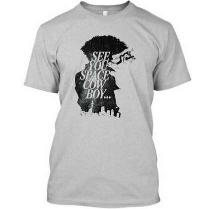Cowboy Bebop Spike Spiegel See You - Áo thun bé trai bò không gian
