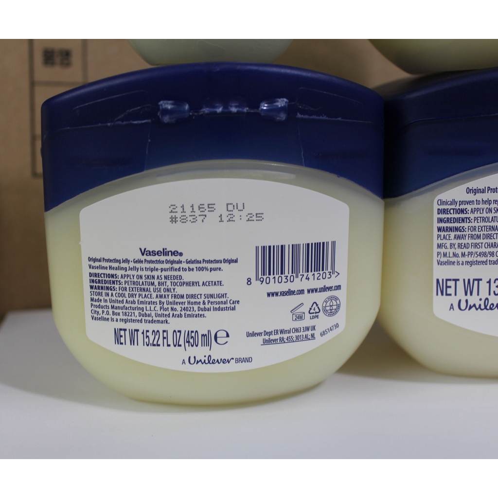 SÁP DƯỠNG ẨM VASELINE PURE PETROLEUM JELLY 50ml , 368g, 450ml