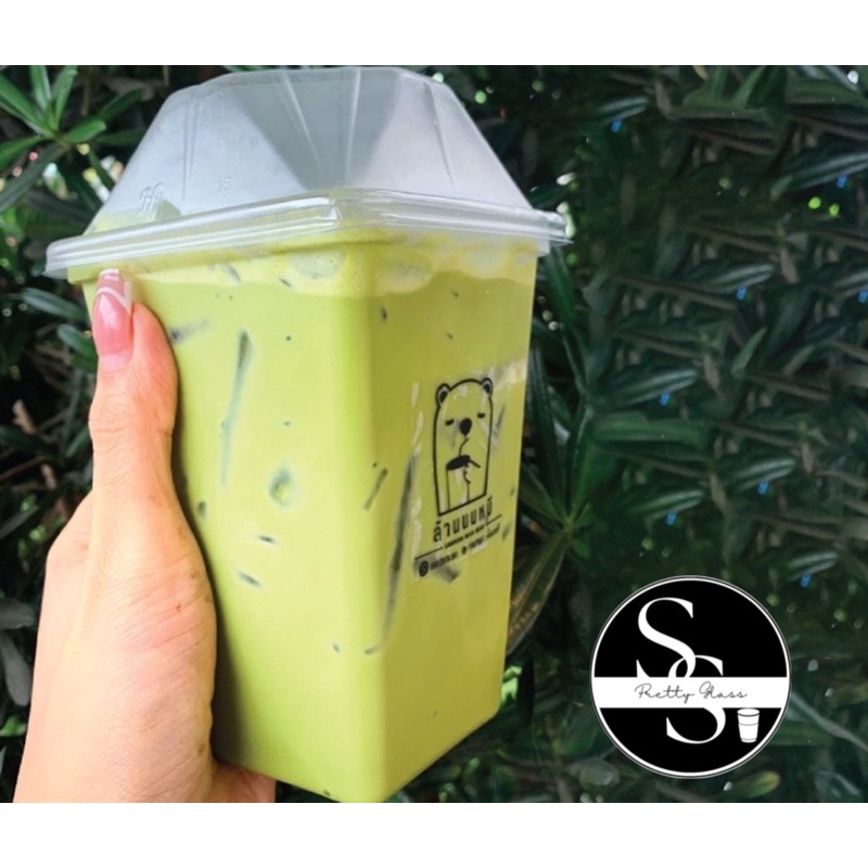 Ly kim tự tháp + nắp ( 1 cây 25 bộ ) , ly đựng trà sữa ( có bán lẻ )