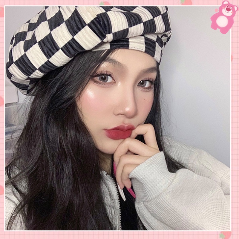 Son Môi HERORANGE Màu Lì Dưỡng Ẩm Chống Thấm Nước Lâu Trôi gấu dâu đáng