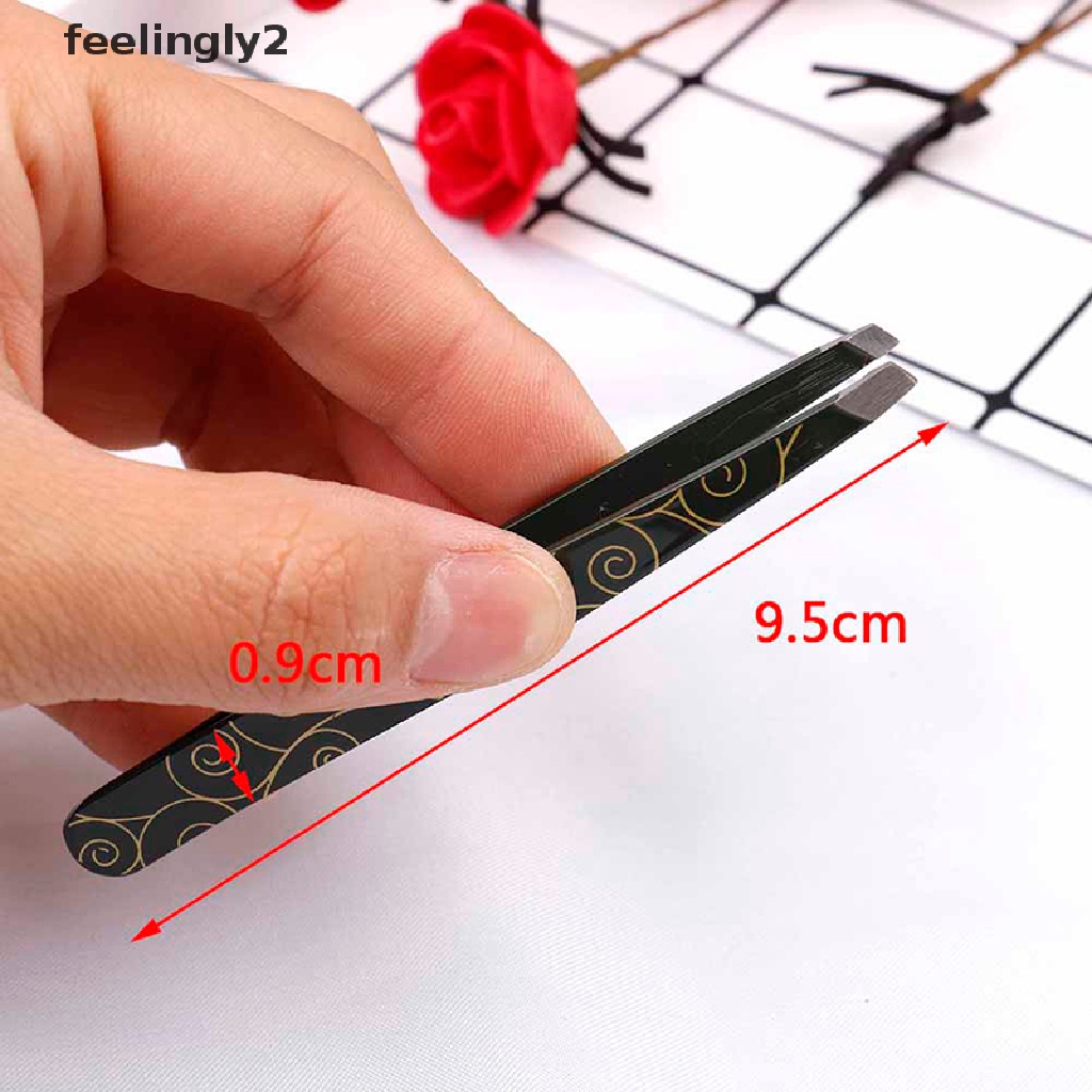 Nhíp Nhổ Lông Mày Chuyên Nghiệp Bằng Thép Không Gỉ