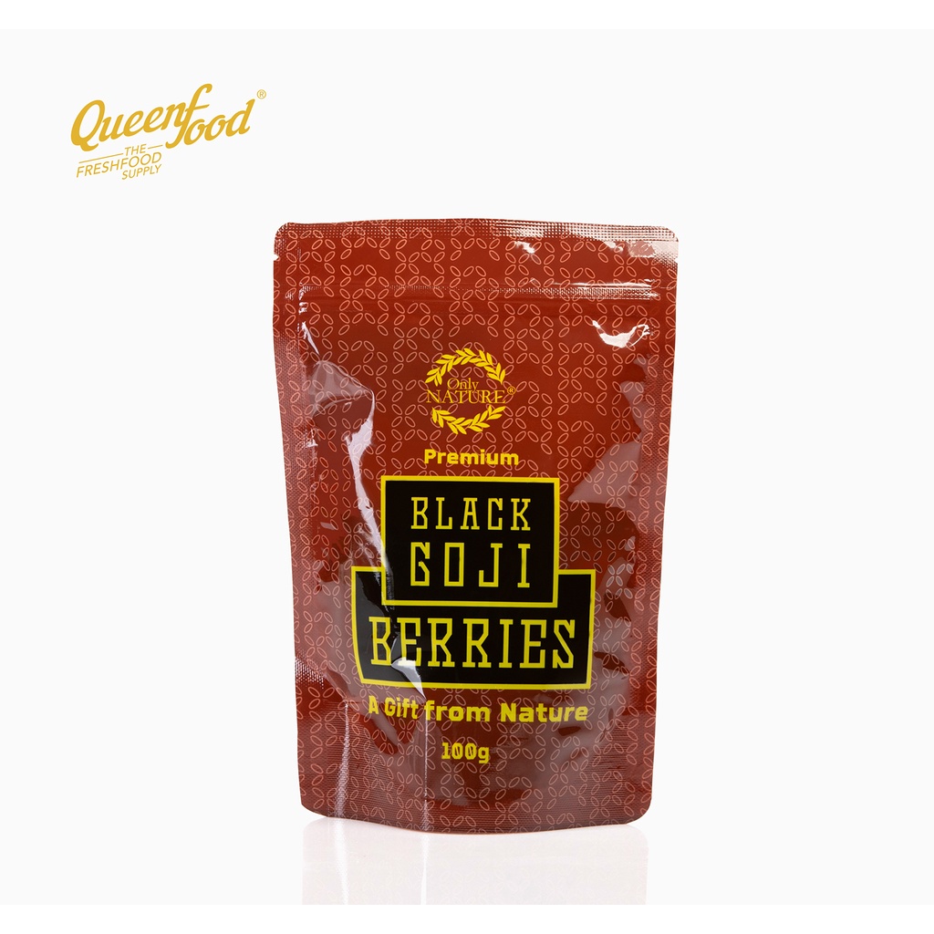 Kỷ Tử Đen (Hắc Kỷ Tử) Only Nature 100gr/ Túi Hàng Nhập Khẩu Chính Hãng