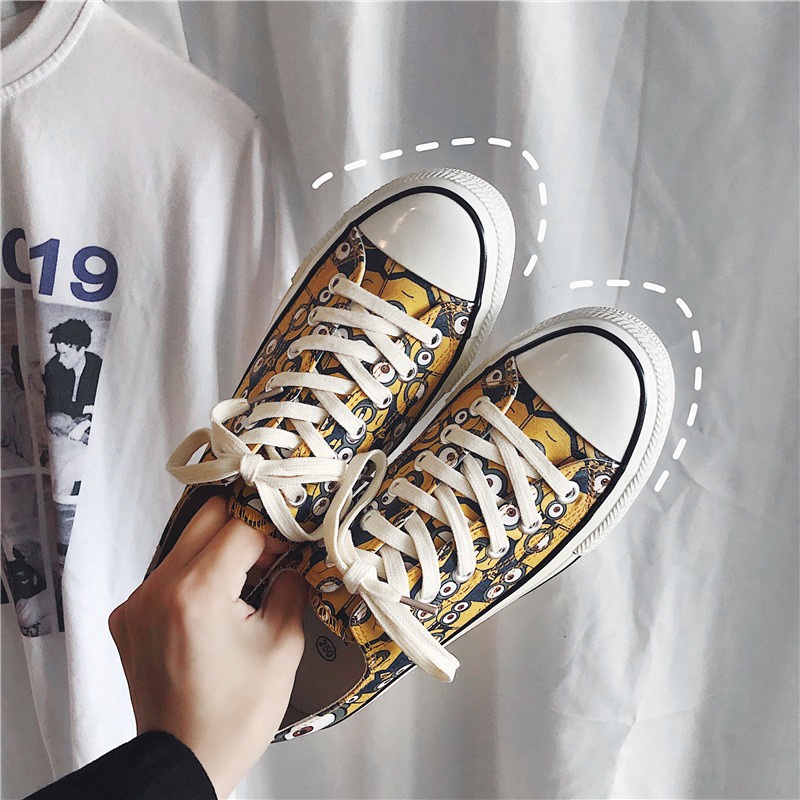 Giày nam Minions thời trang, Kiểu dáng Hàn Quốc