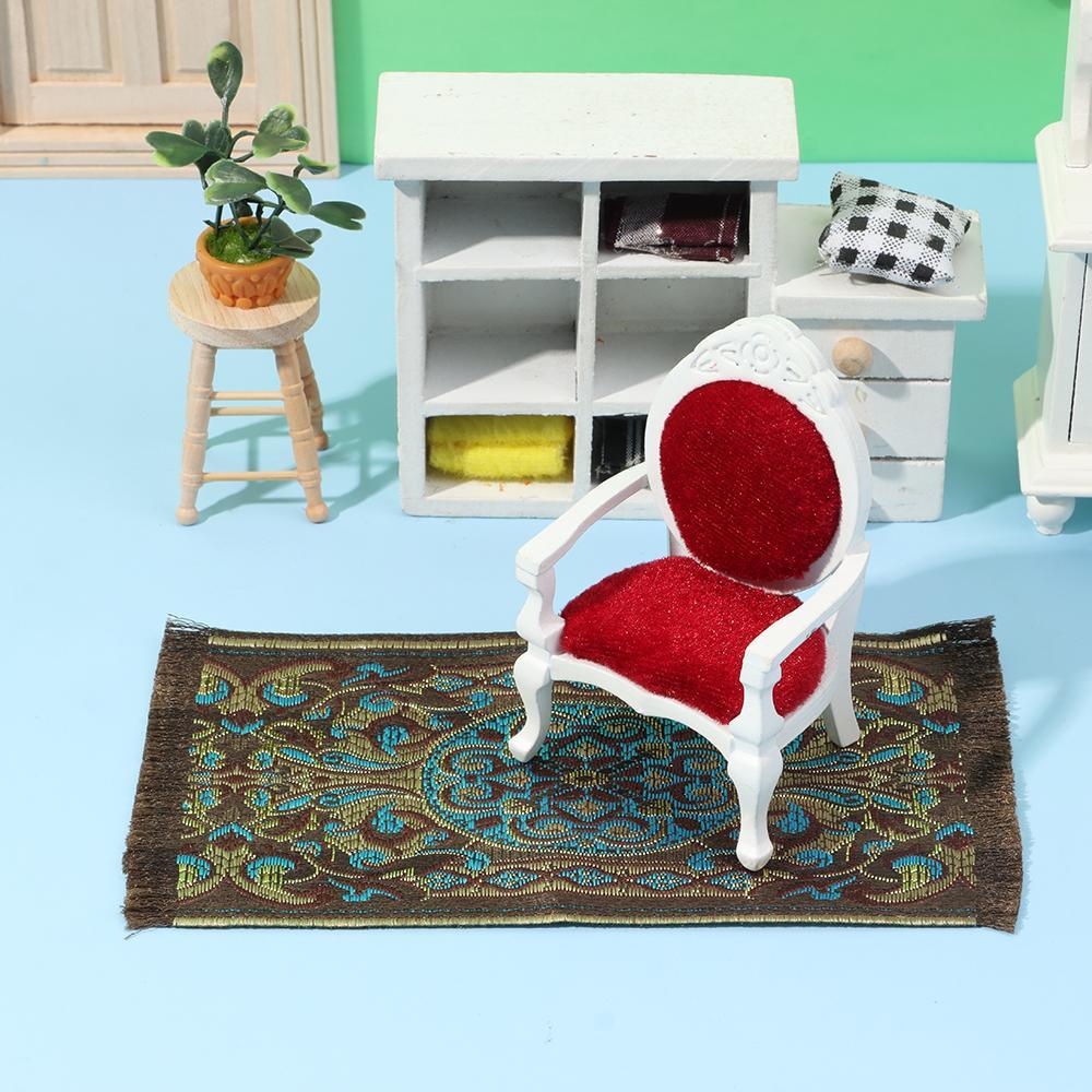 RAINBOW Thảm Lót Sàn Trang Trí Nhà Búp Bê Phong Cách Địa Trung Hải