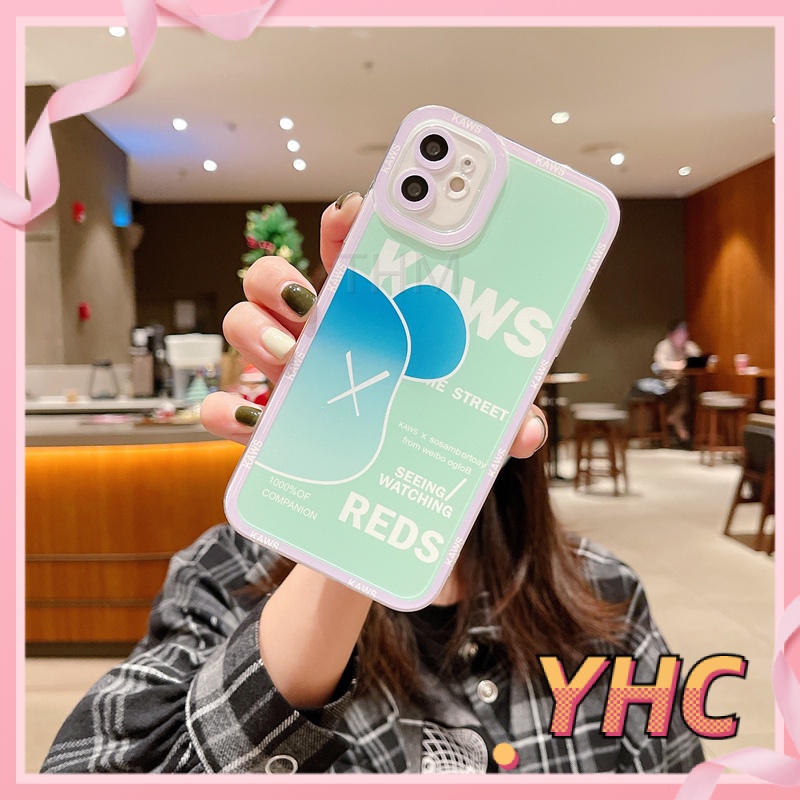 ốp iphone Màu Hồng Họa Tiết Chú Gấu Đáng Yêu tương thích iPhone 6splus 7 7plus 8 8plus X XS XSMAX 11 12 Pro Max Plus Promax-3008