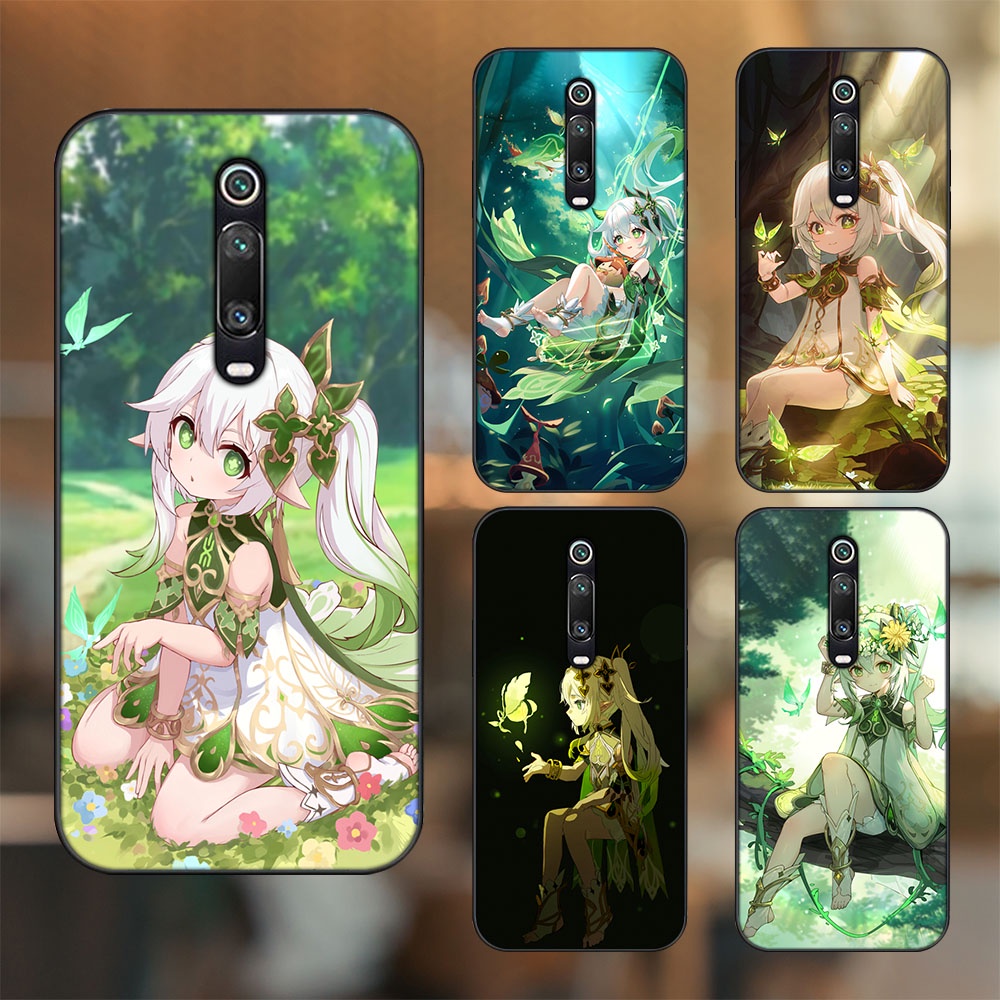 Ốp lưng Xiaomi K20, K20 Pro, Mi 9T viền đen in hình Nahida Genshin Impact