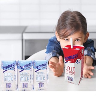 Lốc 6 Hộp Sữa Tươi Promess Vị Nguyên Kem - Ít Béo -Vitamin