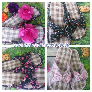 Dép nơ, dép mang trong nhà ,dép văn phòng