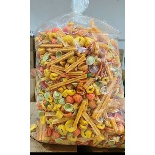 Banh snack mix tá lả đủ vị - 100g / 250g / 500g