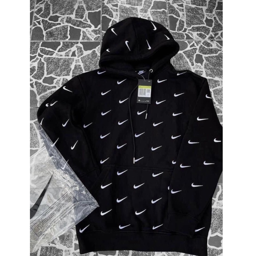 Áo Hoodie Nike Swoosh - Áo Hoodie Nike Fom Rộng Unisex Chất Nỉ Dày Đẹp Phong Cách Hàn Quốc