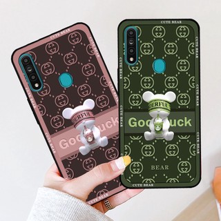 Ốp lưng Oppo A31 in hình bearbrick, kwas. ốp in hình bền đẹp