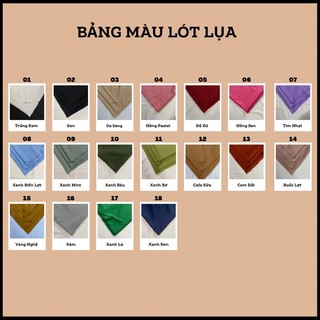 VẢI LÓT LỤA HÀNG VẢI CÔ ĐÀO - KHỔ 1M5, CHẤT MỀM MỊN HƠN HABUTAI, DÒNG VẢI CHUYÊN DÙNG LÀM LÓT VÁY ĐẦM