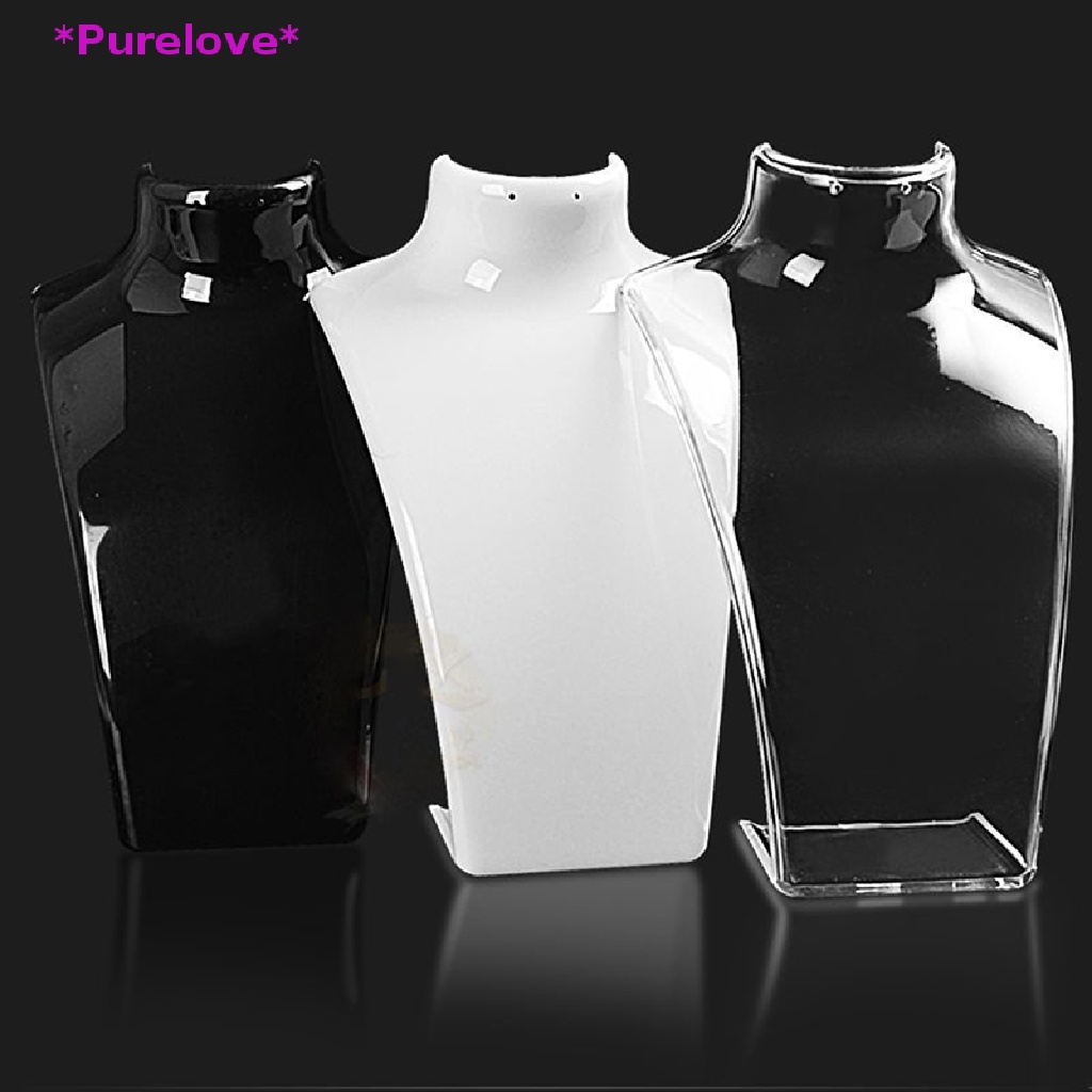 Giá Trưng Bày Vòng cổ 4 Màu Bằng Acrylic Tiện Dụng Mới