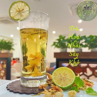 Trà hoa nhài - hoa lài sấy khô thơm ngọt hoa đẹp gói 200g