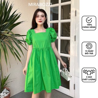 Đầm Babydoll MIRABOZZI Thanh Lịch, Trẻ Trung, ChấT Liệu VảI Thoáng Mát, Đường May Tỉ Mỉ MDRF004
