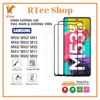 Kính cường lực Samsung M53 M33 M52 M51 M13 M32 M31 M22 M62 M20 -Full màn hình và Trong suốt