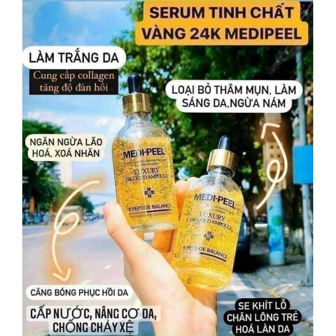 Serum 24k siêu trắng da
