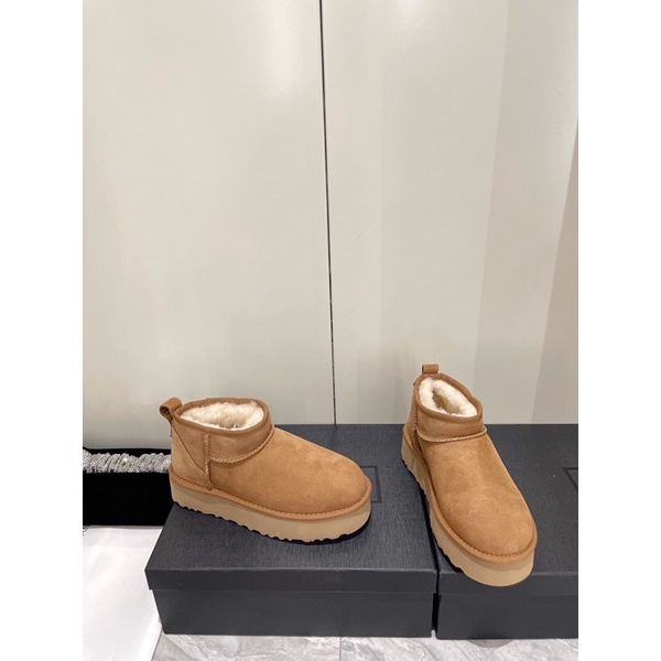 Giày mùa đông cho nữ lót lông ấm áp UGG thời trang cao cấp