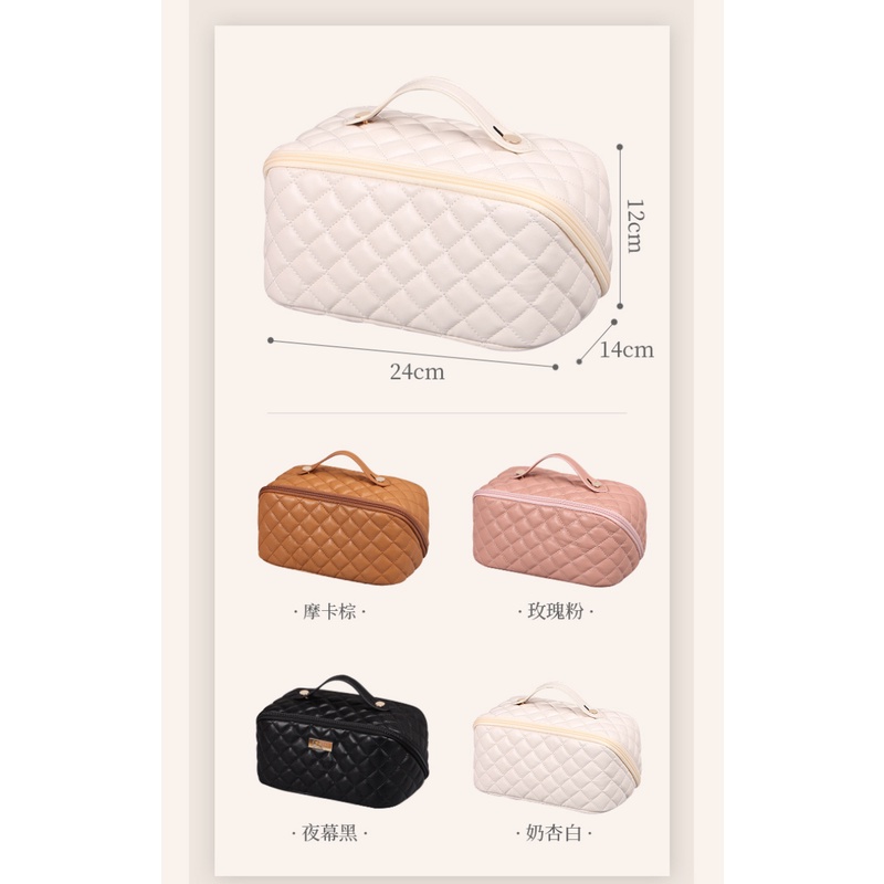 Pu Túi Đựng Mỹ Phẩm Chất Liệu cotton Cao Cấp Tiện Lợi Dễ Sử Dụng